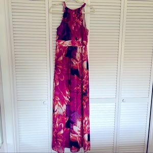 Eliza J floral maxi dress (Size 6)